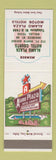 Matchbook Cover - Alamo Plaza Hotel Courts Dallas TX