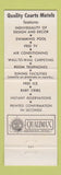 Matchbook Cover - Quality Courts Motel Ponce De Leon St Augustine FL