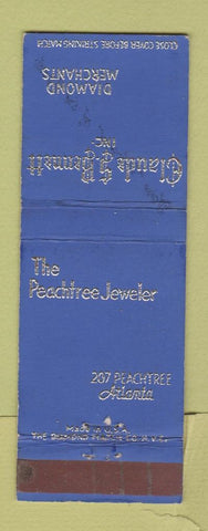 Matchbook Cover - Claude Bennet Jewelry Atlanta GA WEAR