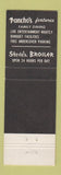 Matchbook Cover - Steve's Pacho's Steak House