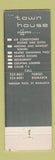 Matchbook Cover - The Town House Motor Inn Fargo Bismarck ND