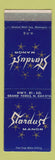 Matchbook Cover - Stardust Manor Grand Forks ND