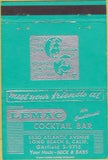 Matchbook Cover - Lemac Cocktail Bar Long Beach CA 40 Strike