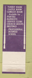 Matchbook Cover - Sir George's Phoenix Mesa Tucson Yuma Sun City AZ