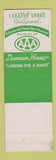 Matchbook Cover - Carlton Lodge Hollywood CA Hotel WEAR