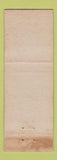Matchbook Cover - Golden State Hotel San Francisco CA WEAR