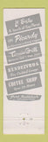 Matchbook Cover - Hotel Muehlebach Kansas City MO