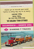 Matchbook Cover - Diamond T Trucks Tampa FL 40 Strike