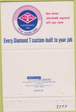 Matchbook Cover - Diamond T Trucks Tampa FL 40 Strike