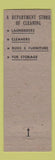 Matchbook Cover - New Richmond Model Imperial Laundry Seattle?