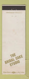 Matchbook Cover - Bridal Cake Studio Rochester NY WEAR