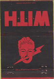 Matchbook Cover - WITH Radio Baltimore MD 40 Strike