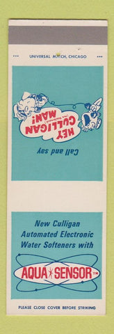 Matchbook Cover - Culligan Water Aqua Sensor