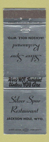 Matchbook Cover - Silver Spur Restaurant Jackson Hole WY