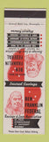 Matchbook Cover - Ben Franklin Federal Savings St Paul Robbindale MN