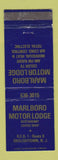 Matchbook Cover - Marlboro Motor Lodge Englishtown NJ WEAR