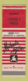 Matchbook Cover - Michaels Stern Men's Clothes Fuller Hillman Kingsport TN