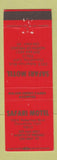 Matchbook Cover - Safari Motel Chowchilla CA