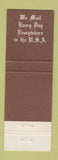 Matchbook Cover - Edward's Pipe and Tobacco Shop West Palm Beach FL