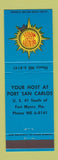 Matchbook Cover - Quality Court Motel Port San Carlos Fort Myers FL