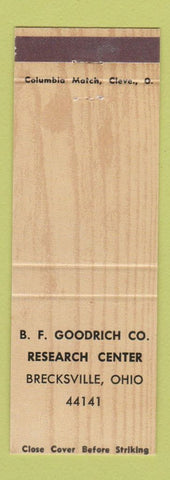 Matchbook Cover - BF Goodrich Research Center Brecksville OH