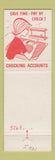 Matchbook Cover - First Bank of East Prairie MO