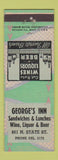 Matchbook Cover - George's Inn Chicago IL ARROW