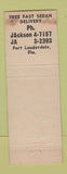 Matchbook Cover - Cellar Key Liquor Store Fort Lauderdale FL