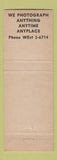Matchbook Cover - Taylor Photos Photography