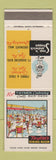Matchbook Cover - Taylor's Dining Room Pittsburgh PA Greensburg East Mckeesport