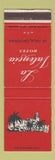 Matchbook Cover - La Valencia Hotel La Jolla CA WEAR