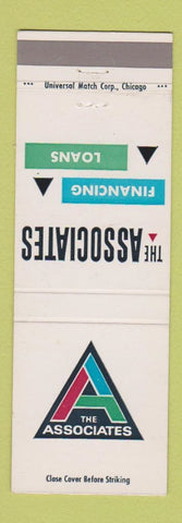 Matchbook Cover - The Associates Financing Loans