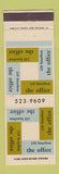 Matchbook Cover - The Office New Orleans LA