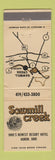 Matchbook Cover - Sawmill Creek Huron OH WEAR