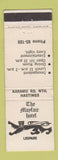 Matchbook Cover - The Mayfair Hotel Leopard New Zealand WEAR