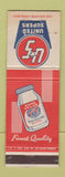 Matchbook Cover - US United Grocery Good Value Salad Dressing WORN