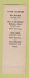 Matchbook Cover - Clark the Hatter Kansas City MO Steton Hats