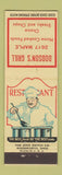 Matchbook Cover - Dodson's Grill