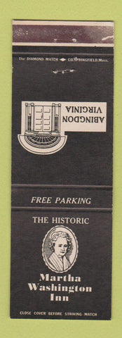 Matchbook Cover - Martha Washington Inn Abingdon VA