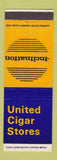 Matchbook Cover - United Cigar Stores Inclination