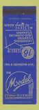 Matchbook Cover - The Model Laundry Minneapolis MN