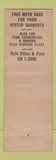Matchbook Cover - Checker Cleaners Cleveland? OH