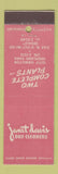 Matchbook Cover - Janet Davis Dry Cleaners Highland Park Berkley MI