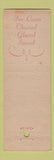 Matchbook Cover - Janet Davis Dry Cleaners Highland Park Berkley MI