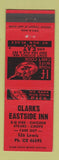 Matchbook Cover - Clarks Eastside Inn