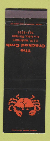 Matchbook Cover - The Cracked Crab Ann Arbor MI