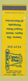 Matchbook Cover - Menlo Camera Shop Menlo Park CA WEAR