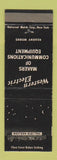 Matchbook Cover - Western Electric Kearny Works
