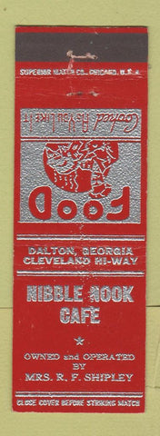 Matchbook Cover - Nibble Nook Cafe