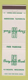 Matchbook Cover - Dairy State Bank Plymouth WI